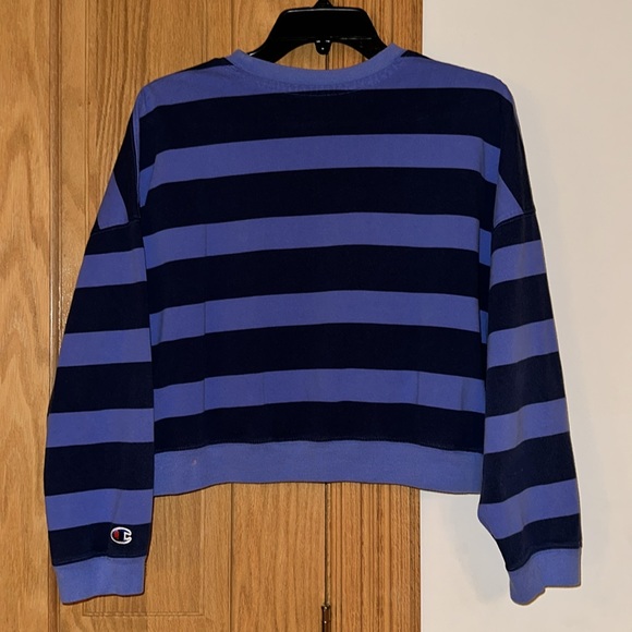 Champion cropped sweatshirt size M 100% cotton - Picture 2 of 4